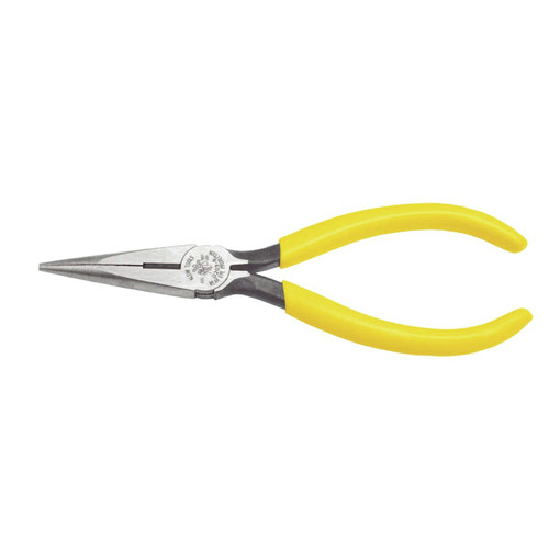 Specialty Pliers | Klein Tools D203-6 6 in. Needle Nose Side-Cutter Pliers image number 0