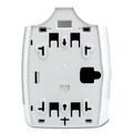 Cleaning & Janitorial Supplies | 2XL TXL L82 11 x 11 x 13 Contemporary Wall Mount Wipe Dispenser - White image number 2