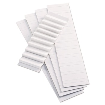 Pendaflex 2 in. Wide 1/5-Cut Blank Inserts for Hanging File Folders - White (100/Pack)