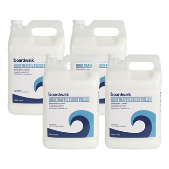 Boardwalk 1 Gallon High Traffic Floor Polish (4/Carton)