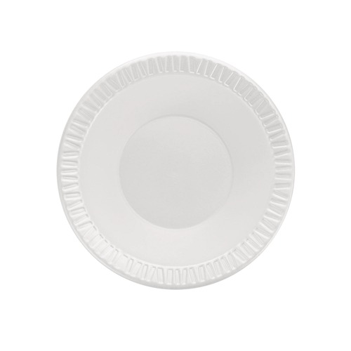 Cutlery | Dart 12BWWQR 10 oz. - 12 oz. Quiet Classic Laminated Foam Dinnerware Bowls - White (1000/Carton) image number 0