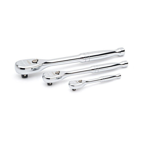 Ratchets | GearWrench 81206P 120XP 3-Piece Full Polish 60 Tooth Ratchet Set image number 0