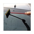 Cleaning Tools | Boardwalk BWK824 21 in. Handle 8 in. Wide Blade General-Duty Squeegee - Black/Red image number 4