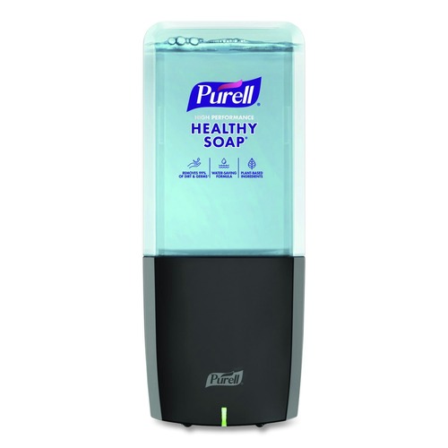 Labor Day Sale! Save $30 off $199! | PURELL 8334-E1 ES10 4.33 in. x 3.96 in. x 10.31 in. 1,200 mL Automatic Hand Soap Dispenser - Graphite image number 0