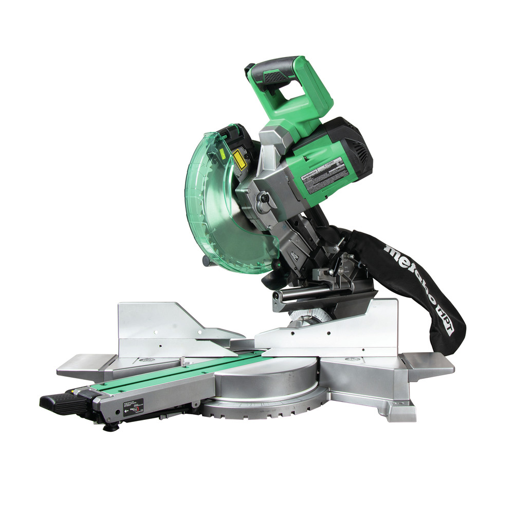 Factory Reconditioned Metabo HPT 15 Amp Sliding Dual Bevel Compound 10
