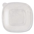Food Service | World Centric BQLCS24 8.8 in. x 8.8 in. PLA Lids for Fiber Bowls - Clear (200/Carton) image number 0