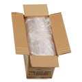 Food Trays, Containers, and Lids | Pactiv Corp. YCI853000000 9 in. x 7.38 in. x 0.19 in., Deli Container Lid, Flat Lid For 3-Compartment 48/64 oz. Containers - Clear (220/Carton) image number 4