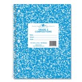 Notebooks & Pads | Roaring Spring 10102 10.5 in. x 8 in. 36-Sheets Wirebound Grade School Composition Notebook - Blue Marble Cover (48/Carton) image number 1