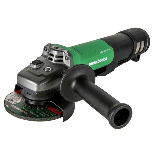 Angle Grinders | Metabo HPT G13BYEQ2M 12 Amp Brushless Paddle Switch 5 in. Corded Disc Grinder with Brake image number 0