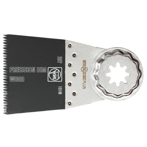 Oscillating Tool Blades | Fein 63502207260 2-3/16 in. Bi-Metal Precision Oscillating E-Cut Saw Blade image number 0