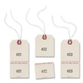 Office Jansan | Avery 18670 4.75 in. x 2.38 in. 1-500 Duplicate Auto Park Tags - Manila (500/Box) image number 2