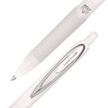 Pens | uni-ball 70706 Medium 0.7 mm 207 Plusplus Retractable Gel Pen - Black Ink, White Barrel (1-Dozen) image number 3