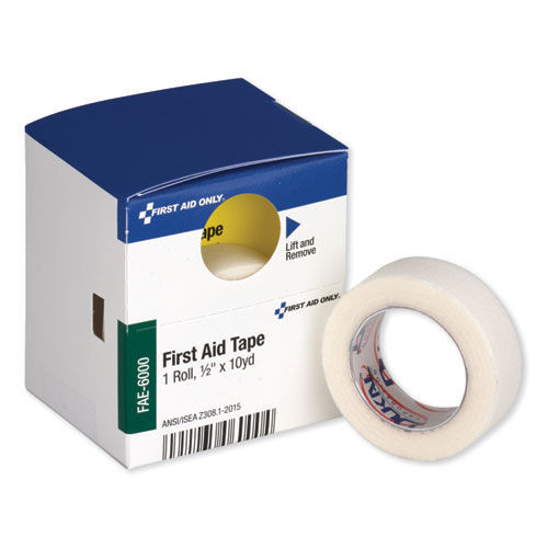 Cleaning & Janitorial Supplies | First Aid Only FAE-6000 0.5 in. x 10 yards Paper First Aid Tape - White image number 0