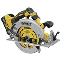 Dewalt DCS574W1 20V MAX XR Brushless Lithium-Ion 7-1/4 in. Cordless Circular Saw with POWER DETECT Tool Technology Kit (8 Ah) image number 3