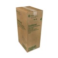 Food Service | Pactiv Corp. YTH102050001 9.19 in. x 6.5 in. x 2.75 in. Single Tab Lock No. 205 Utility Foam Hinged Lid Container - White (150/Carton) image number 1