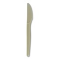 Cutlery | WNA EPS001 7 in. EcoSense Renewable Plant Starch Cutlery Knife (50/Pack) image number 0