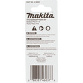 Bits and Bit Sets | Makita A-96805 Makita ImpactX #10 Slotted 2 in. Power Bit, 2/pk image number 3