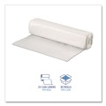 Trash Bags | Boardwalk Z6639LN GR1 33 Gallon 9 mic 33 in. x 39 in. Perforated Roll High-Density Can Liners - Natural (25 Bags/Roll, 20 Rolls/Carton) image number 9