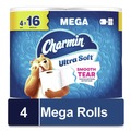 Office Jansan | Charmin 80835936 2-Ply Ultra Soft Septic Safe Bathroom Tissue - White (4/Pack) image number 3