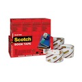Tapes | Scotch 845-VP 3 in. Core Book Tape Value Pack - Clear (8/Pack) image number 2