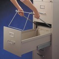  | Smead 64873 Steel Hanging Folder Drawer Frame, Legal Size, 23-in To 27-in Long, Gray, 2/pack image number 2