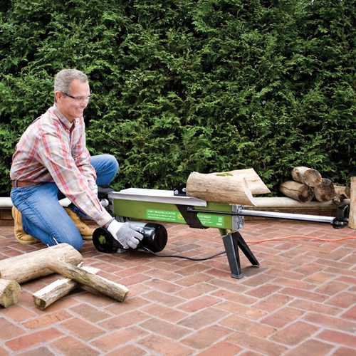 Sun joe log store splitter electric