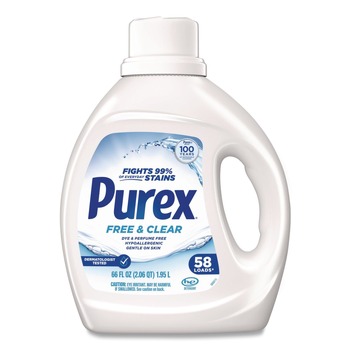 Purex Free and Clear 66 oz Liquid Laundry Detergent
