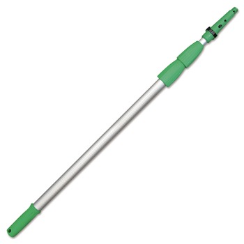 Unger 18 ft. Three Sections Opti-Loc Extension Pole - Green/Silver