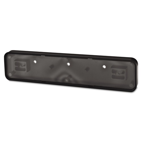 Office Jansan | Advantus 83700 9.38 in. x 2 in. Plastic DIY Sign - Black image number 0