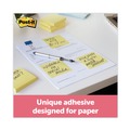  | Post-it Greener Notes 654-RP-YW 3 in. x 3 in. Original Recycled Note Pads - Canary Yellow (100 Sheets/Pad, 12 Pads/Pack) image number 4