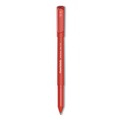 Pens | Paper Mate 2124517 Fine 0.8 mm Write Bros. Stick Ballpoint Pen - Red Ink/Barrel (1-Dozen) image number 0