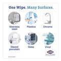 Disinfectants | Clorox Healthcare 69150 6-3/4 in. x 8 in. Dispatch Cleaner Disinfectant Towels (8/Carton) image number 4