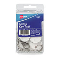 Office Jansan | Avery 11025 1.25 in. dia. Key Tags with Split Ring - White (50/Pack) image number 0