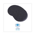 Cleaning & Janitorial Accessories | Boardwalk BWK50176010 60 Grit 17 in. Sanding Screens - Black (10/Carton) image number 2