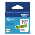 Labels | Brother P-Touch BTAGG31 0.47 in. x 13.1 ft. Genuine P-Touch BTAG Label Tapes - Black on Light Green image number 0