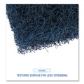 Cleaning Cloths | Boardwalk 88BWK HD 3.5 in. x 5 in. Extra Heavy-Duty Scour Pad - Dark Blue (20/Carton) image number 8