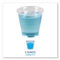  | Boardwalk BWKTRANSCUP5CT 5 oz. Plastic Cold Cups - Translucent (100 /Bag, 25 Bags/Carton) image number 4
