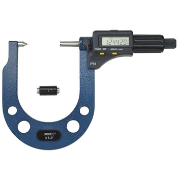 PRODUCTS | Fowler 74-860-434 0.3 - 1.7 in. Extended Range Electronic Disc Brake Micrometer