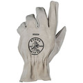 Work Gloves | Klein Tools 40006 Cowhide Driver's Gloves - Large image number 1