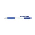 Customer Appreciation Sale - Save up to $60 off | Universal UNV15531 Comfort Grip Retractable Medium 1mm Ballpoint Pens - Blue (1 Dozen) image number 2
