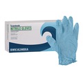 Disposable Gloves | Boardwalk 382MCTA 5 mil Disposable Examination Nitrile Gloves - Medium, Blue (1000/Carton) image number 2