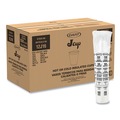 Cutlery | Dart 12J16 12 oz. Squat Foam Drink Cups - White (1000/Carton) image number 0