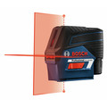 Rotary Lasers | Factory Reconditioned Bosch GCL100-80C-RT 12V Max Lithium-Ion 100 ft Cordless Cross-Line Laser with Plumb Points Kit (2 Ah) image number 3