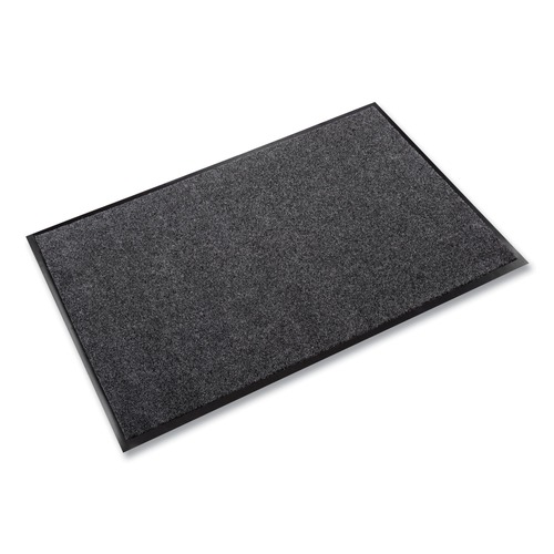 Cleaning & Janitorial Supplies | Crown ET 0048CH EcoStep 48 in. x 96 in. Rectangular Wiper Mat - Charcoal image number 0