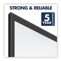 Office Jansan | Quartet SM534B Classic Series Nano-Clean 48 x 36 Dry Erase Board - White Surface/Black Aluminum Frame image number 5