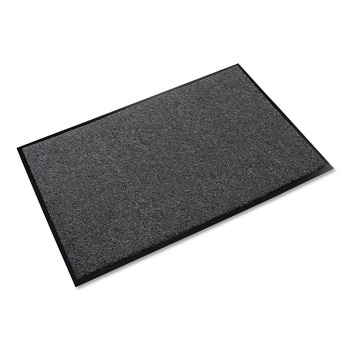 Crown Rely-On 48 in. x 72 in. Olefin Indoor Wiper Mat - Charcoal