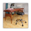 Office Jansan | Alera ALEUS4716 19.69 in. to 24.80 in. Seat Height Height Adjustable Backless Lab Stool - Black/Chrome image number 7