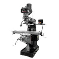 Milling Machines | JET 894229 ETM-949 Mill with 3-Axis Newall DP700 (Knee) DRO and Servo X-Axis Powerfeed image number 0