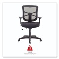  | Alera ALEEL42BME10B Elusion Series Mid-Back Swivel/Tilt Mesh Chair with 17.9 in. - 21.8 in. Seat Height - Black image number 3