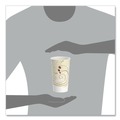 Cups and Lids | SOLO RP16P-J8000 Symphony 16 oz. Paper Cold Cups - White/Beige (1000/Carton) image number 7